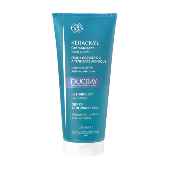 Keracnyl gel nettoyant anti-imperfections t/200ml