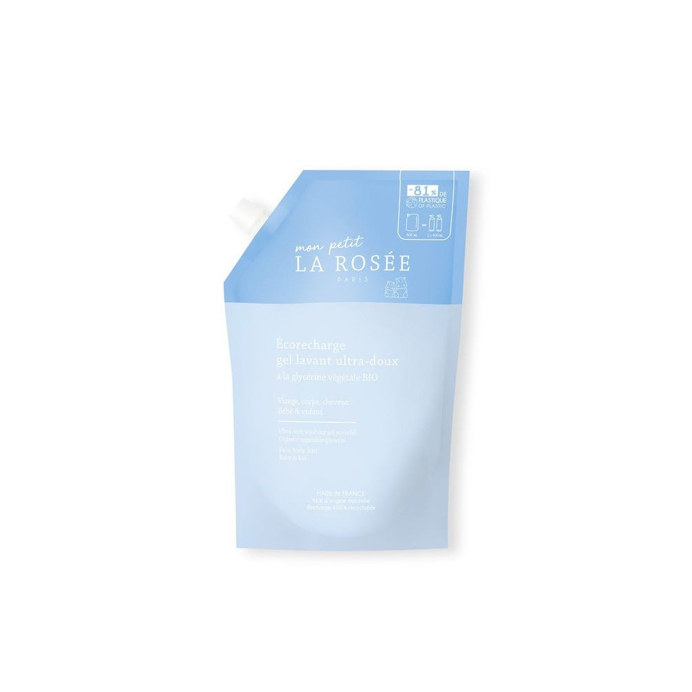 Mon Petit La Rosée Eco-Recharge Gel lavant ultra doux 800ml