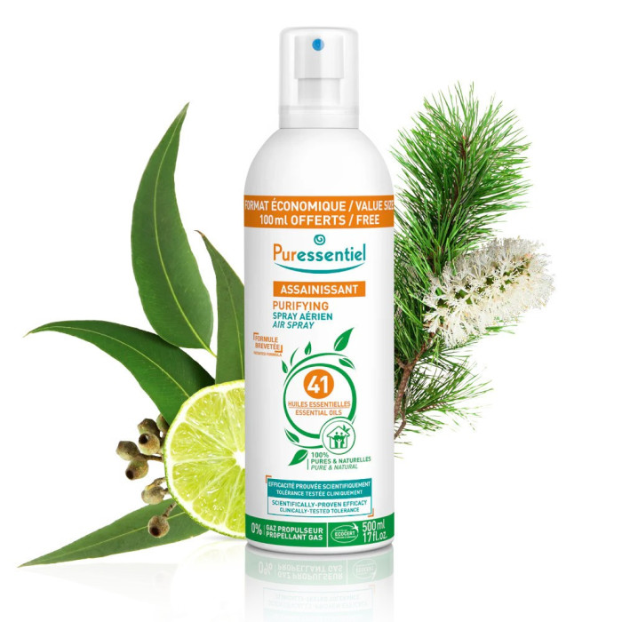 Puressentiel Spray Aerien Assainissant Aux 41 Huiles Essentielles 500ml