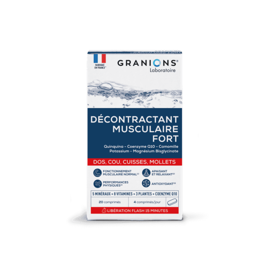 Granions decontractant musculaire fort cpr b/20