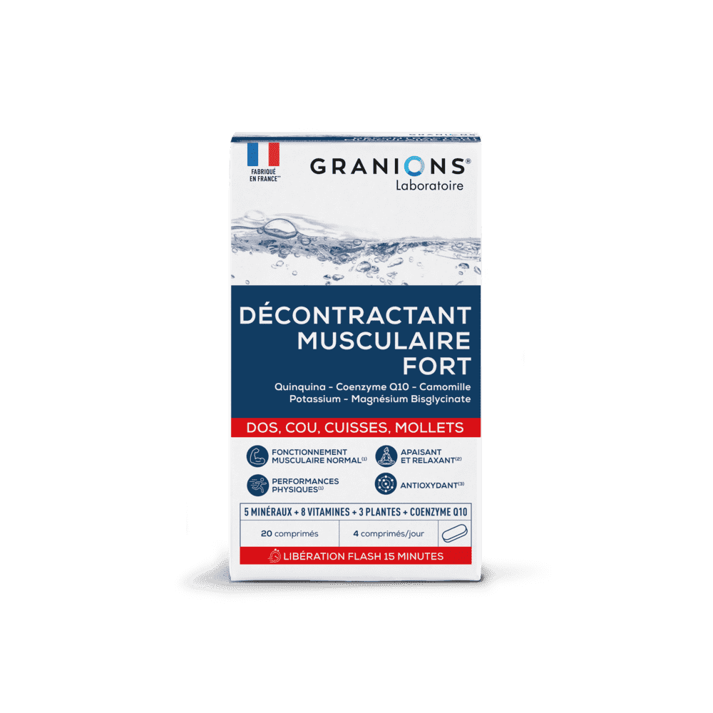 Granions decontractant musculaire fort cpr b/20