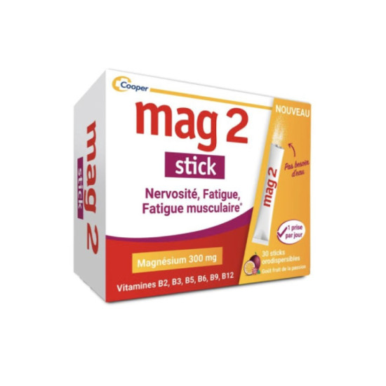 MAG 2 STICK ORODISPERSIBLE 30