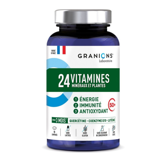 Granions 24 vitamines senior cpr pilulier/90