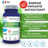 Granions 24 vitamines senior cpr pilulier/90